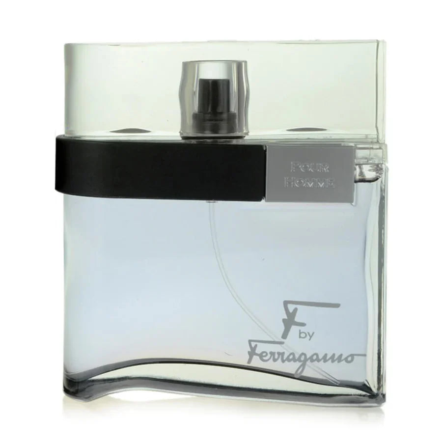 Salvatore Ferragamo F By Ferragamo Black Eau De Toilette For Men