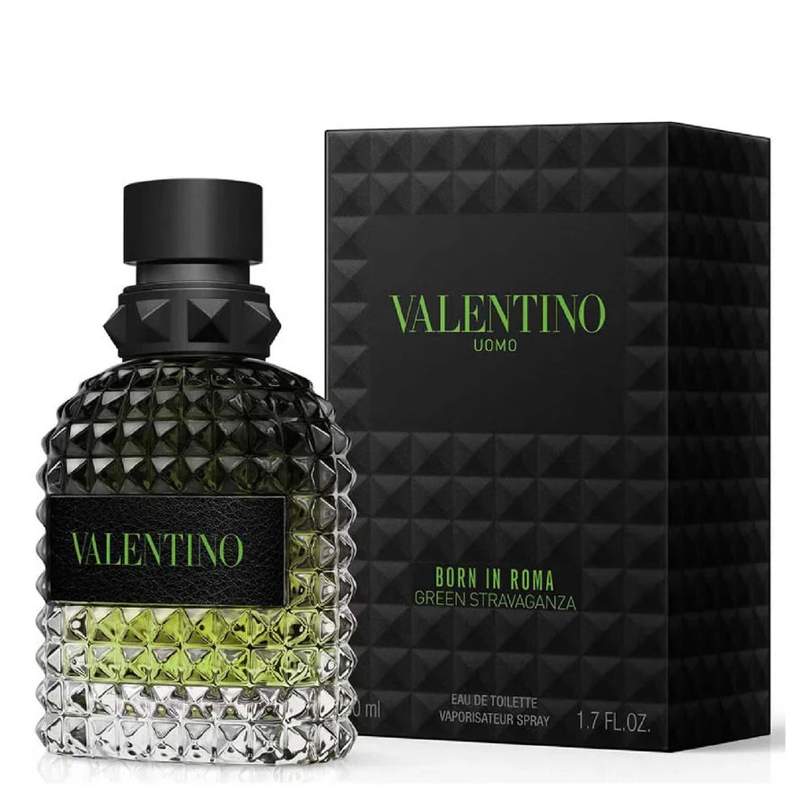 Valentino Uomo Born In Roma Green Stravaganza Eau De Toilette For Men