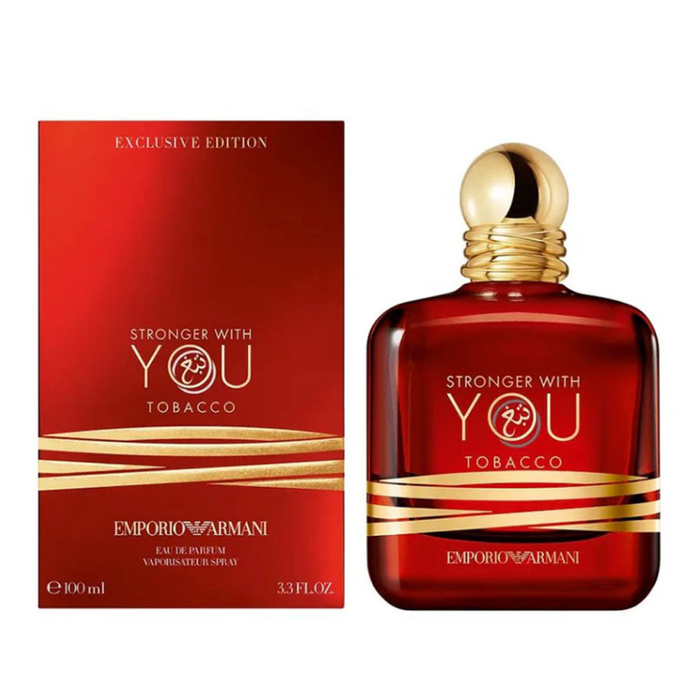 Emporio Armani Stronger With You Tobacco Eau De Parfum For Men